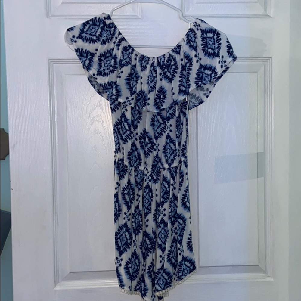 Off the shoulder romper